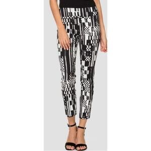 NWOT | Joseph Ribkoff | Women | Pantalon | Black, White and Gray print